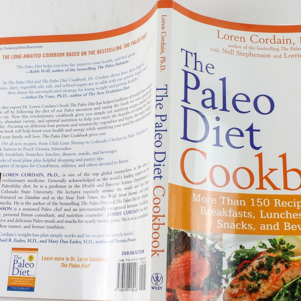 The Paleo Diet Cookbook by Loren Cordain & Nell Stephenson 2011 Paperback