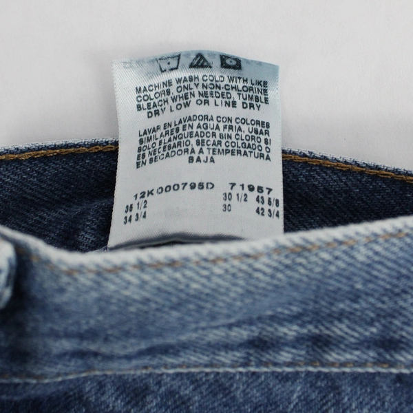 Rustler Medium Wash 100% Cotton Denim Jeans Men's Size 34 x 30