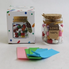 Formemory Capsule Letters, 25 pc Message in a Bottle w Cork