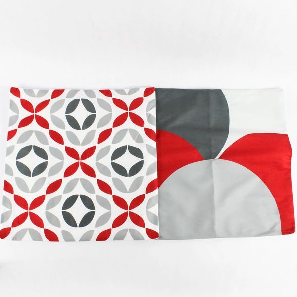 Pack of 4 Hanrunsi Square Pillow Covers 18"x18" Soft Decorative Assorted Prints