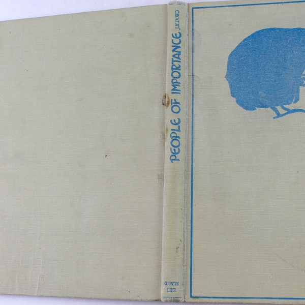People of Importance by J.H. Dowd 1948 Hardcover - Good Condition