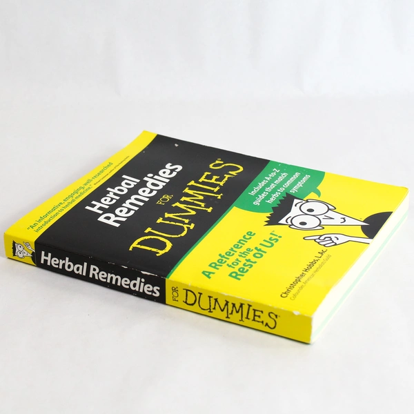 Herbal Remedies for Dummies by Christopher Hobbs (1998 Wiley Publishing PB