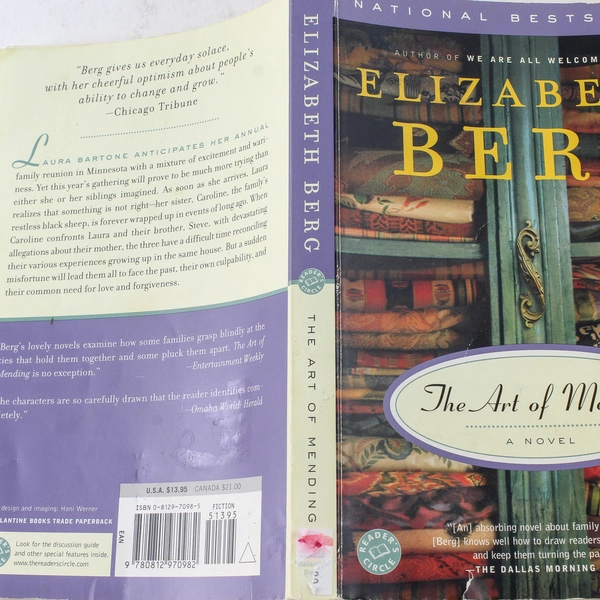 The Art of Mending by Elizabeth Berg 2005 Paperback Good Condition Novel
