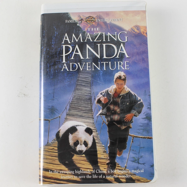 The Amazing Panda Adventure VHS 1996 Clam Shell Warner Brothers