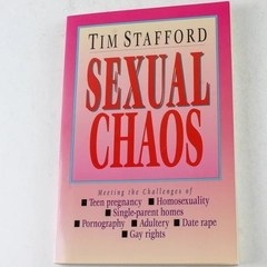 Sexual Chaos by Tim Stafford 1993 Paperback - Good Pre-Owned Condition