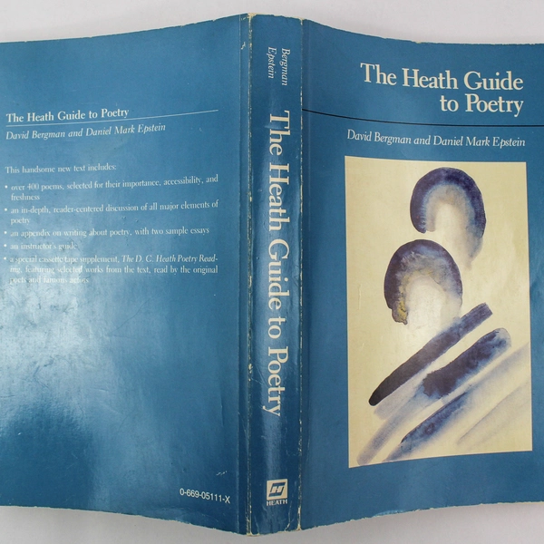 The Health Guide to Poetry by Bergman & Epstein 1983 PB Pre-Owned Book