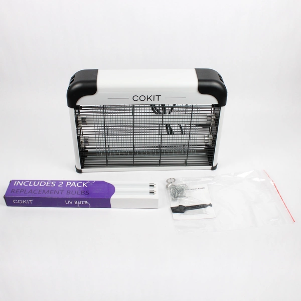 Cokit Indoor Electric Bug Zapper with Replacement Bulbs No Tray