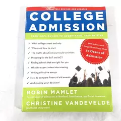College Admission Step by Step by VanDeVelde & Mamlet - Pre-Owned Book