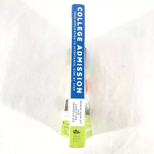 College Admission Step by Step by VanDeVelde & Mamlet - Pre-Owned Book