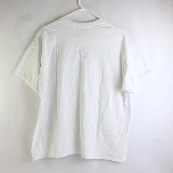 Fashion Nova Men's White Fresh Short Sleeves Crew Neck Pullover T Shirt Size XL