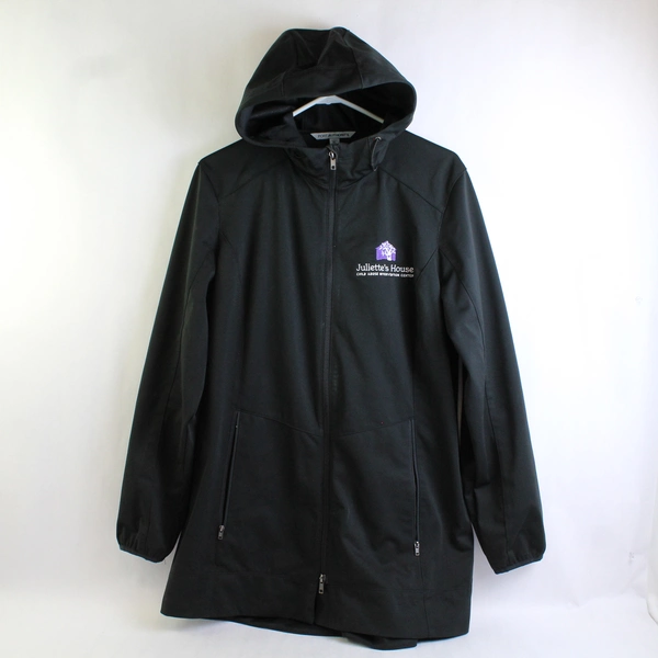 Port Authority Women's Juliette's House Black Rain Jacket