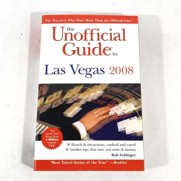 Unofficial Guide to Las Vegas 2008 by Bob Sehlinger Good Condition