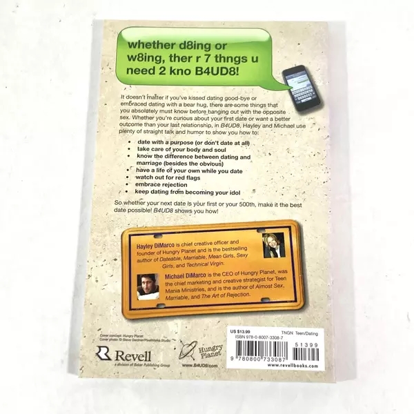 7 Things You Need to Know Before Your Next Date by DiMarco - Good Condition