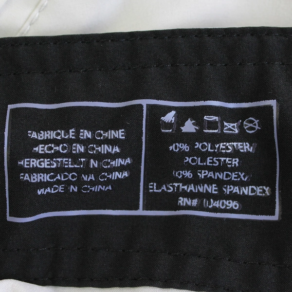 Fly Racing Men's Racing Gear 12 Inch Inseam Black & White Shorts Size 34