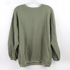 Aerie Solid Green Cotton Blend Sweatshirt Women's Size XS