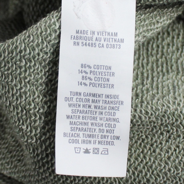 Aerie Solid Green Cotton Blend Sweatshirt Women's Size XS