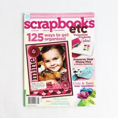 Better Homes & Gardens Scrapbooks Etc Magazine February 2011 Valentine Issue