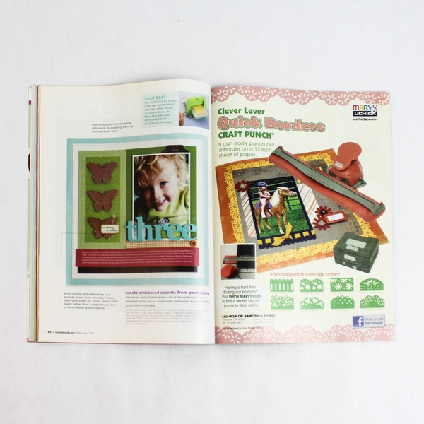 Better Homes & Gardens Scrapbooks Etc Magazine February 2011 Valentine Issue