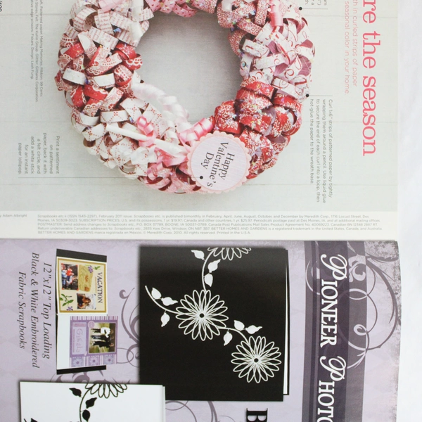 Better Homes & Gardens Scrapbooks Etc Magazine February 2011 Valentine Issue