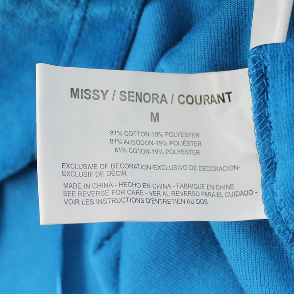 Erika Bedazzled Studded 3/4-Sleeve Top Women's Size Medium