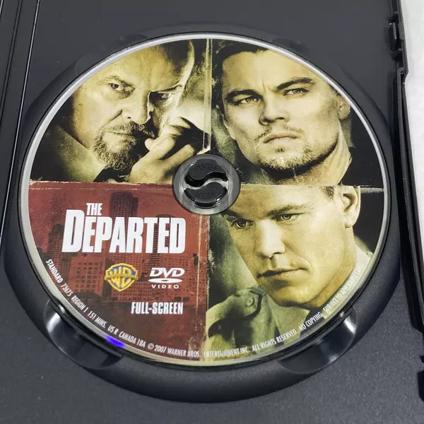 The Departed DVD 2007 Warner Bros. DiCaprio Damon Wahlberg - Pre-Owned