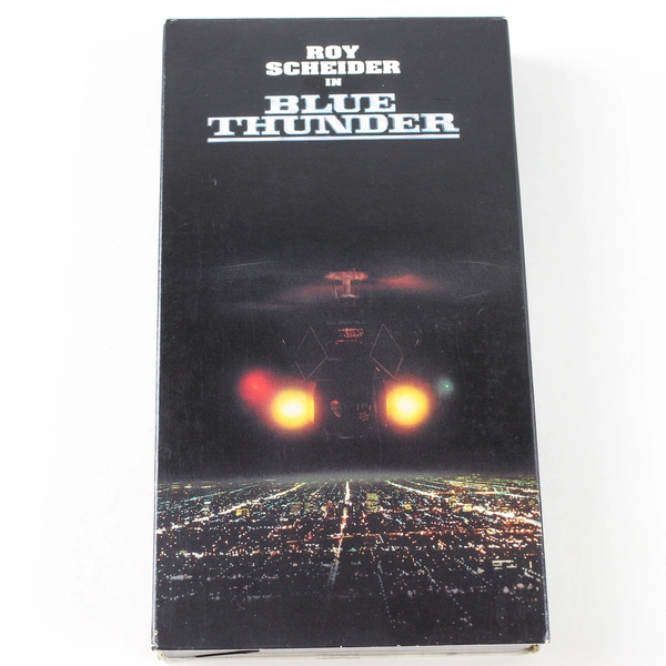 Blue Thunder VHS 1993 Columbia Pictures Roy Scheider