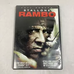 Rambo DVD 2008 Full Screen Lionsgate Sylvester Stallone - Pre-Owned