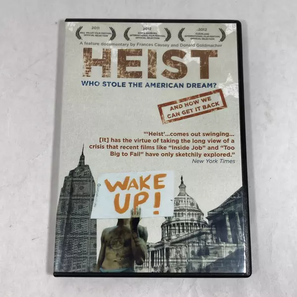 Heist: Who Stole the American Dream DVD - 2013 Documentary, Pre-Owned