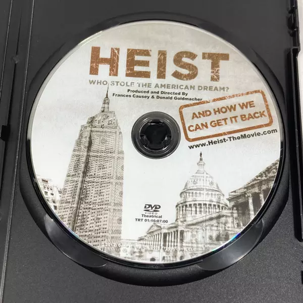 Heist: Who Stole the American Dream DVD - 2013 Documentary, Pre-Owned