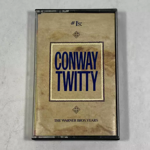 Conway Twitty #1's The Warner Brothers Years Cassette Pre-Owned