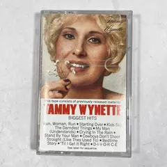 Tammy Wynette Biggest Hits Cassette 1990 Epic Records - Pre-Owned