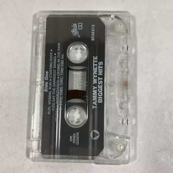 Tammy Wynette Biggest Hits Cassette 1990 Epic Records - Pre-Owned