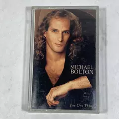 Michael Bolton The One Thing Cassette Tape 1993 Columbia Pre-Owned