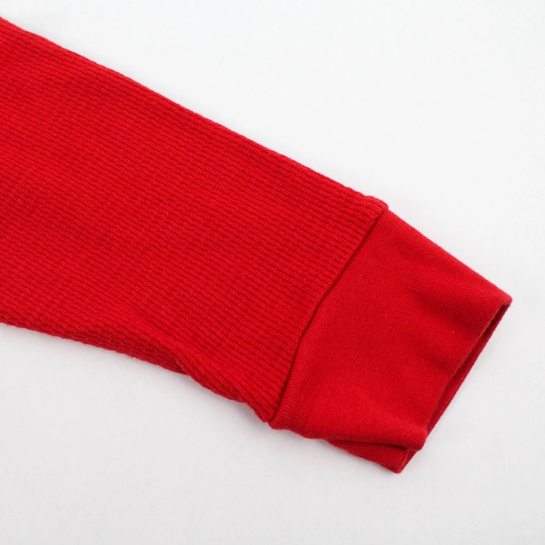 Dec. 25th Let's Get Blitzen Red Christmas Pajama Shirt Men's Large