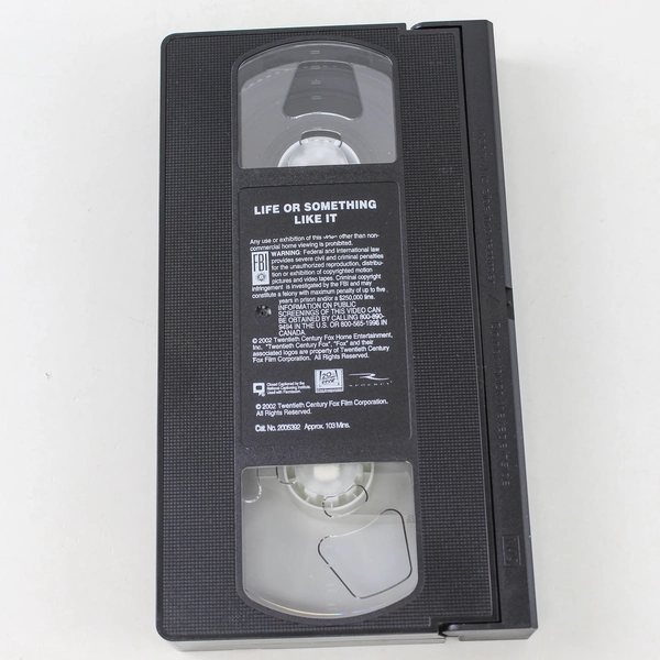 Life or Something Like It VHS 2003 Fox Angelina Jolie Edward Burns