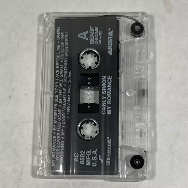 Carly Simon My Romance Cassette 1990 Arista Records Pre-Owned Untested