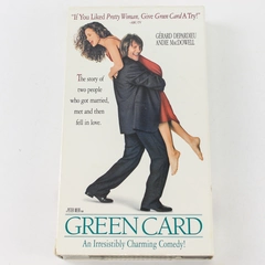 Green Card VHS 1991 Touchstone Home Entertainment Gerard Depardieu