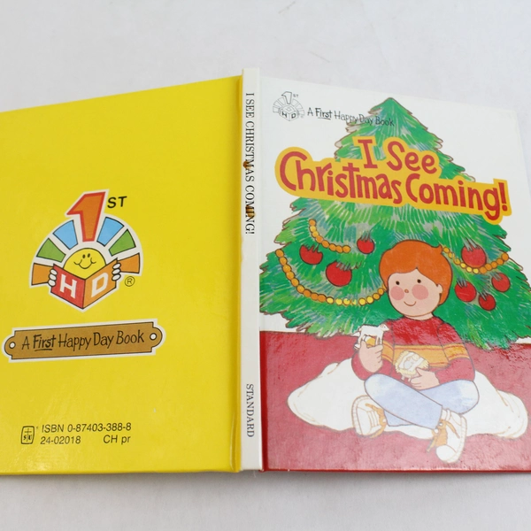 I See Christmas Coming! By Mark A. Taylor & Judy Hand 1988 Retro Children's Book