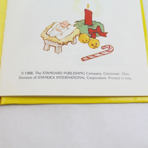 I See Christmas Coming! By Mark A. Taylor & Judy Hand 1988 Retro Children's Book