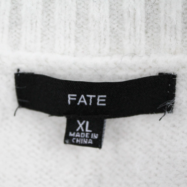 Fate Multicolor Acrylic Blend Sweater Women's Size XL