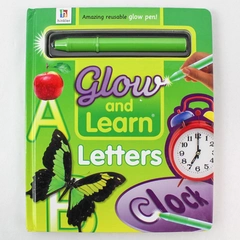Glow and Learn Letters Board Book with Glow Pen by Hinkler Studios 2010