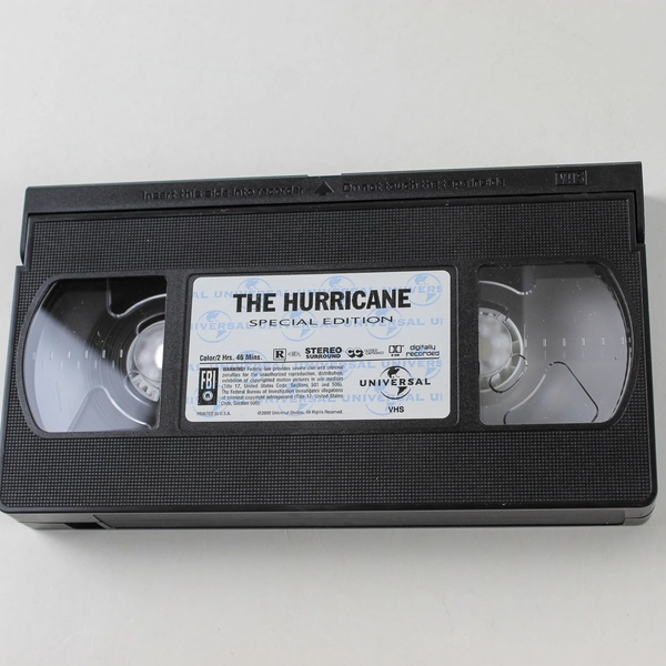 The Hurricane VHS Special Edition Denzel Washington 2000 Universal Studios