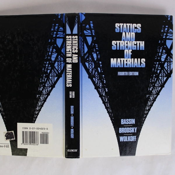 Statics and Strength of Materials Fourth Edition 1992 Hardcover