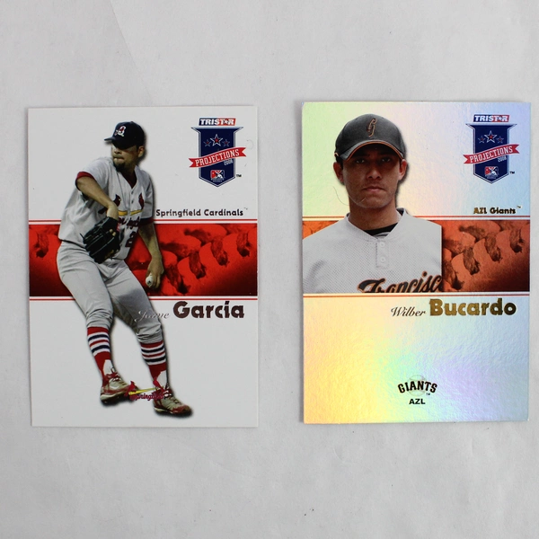 Lot of 57 Tristar 2008 Minor League Baseball Cards