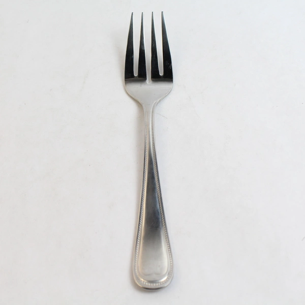 Reed & Barton Elegant Bead Serving Fork Stainless Steel Flatware