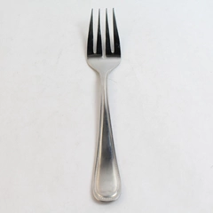 Reed & Barton Elegant Bead Serving Fork Stainless Steel Flatware