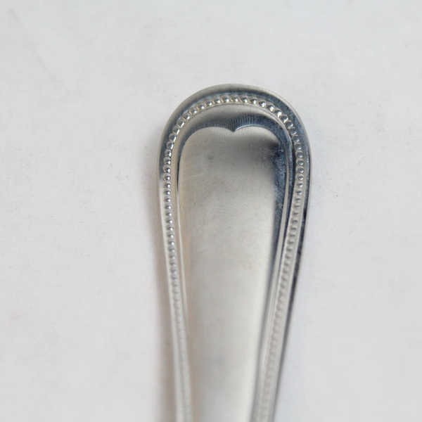 Reed & Barton Elegant Bead Serving Fork Stainless Steel Flatware