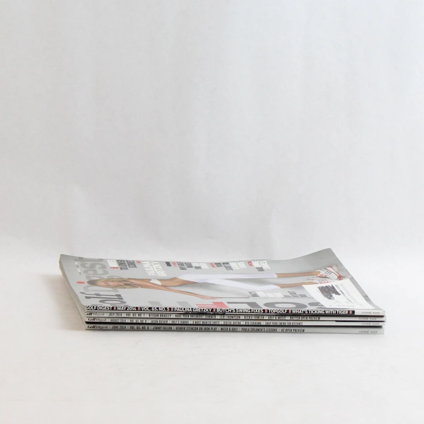 Lot Of 4 Golf Digest Magazines May June July August 2014