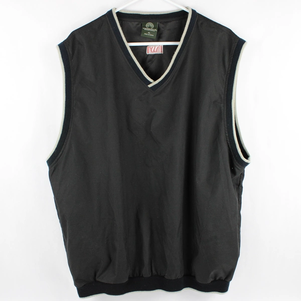 Weatherproof Garment Company Lightweight Black Vest Men's XL