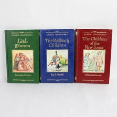 Lot of 3 Classic Adventures Books By Various Authors Fabbri Publishing 1990
